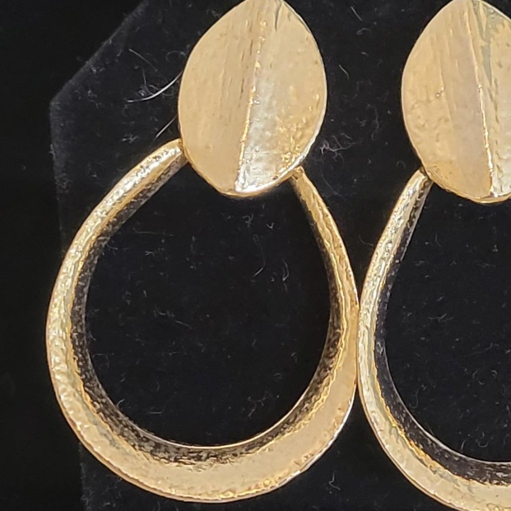 Dangle Statement Earrings - Picture 3 of 6